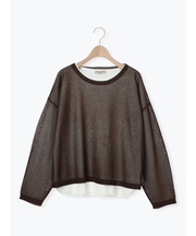 インナーセットプルオーバーニット