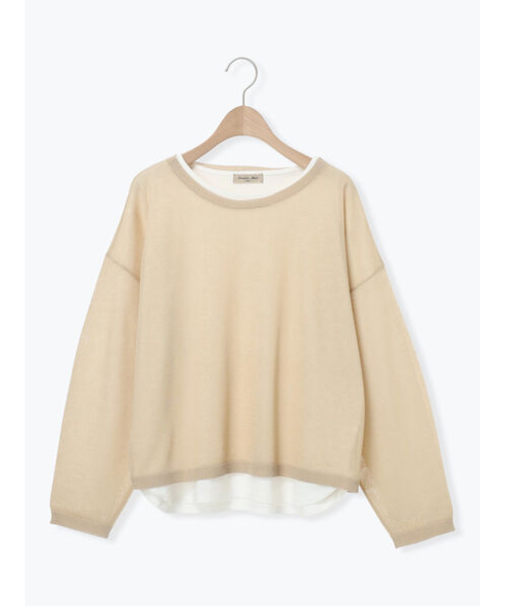 インナーセットプルオーバーニット