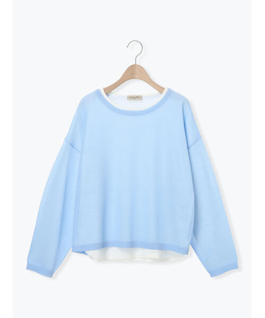 インナーセットプルオーバーニット