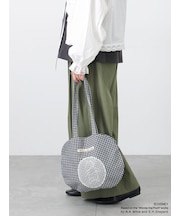 【Disney】くまのプーさん/レース付き丸バッグ