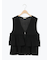 (セットアップ可)フリルジップベスト