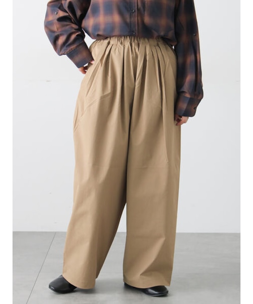 タックイージーバレルパンツ