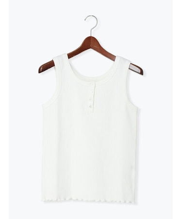 前後2WAYヘンリーテレコタンクトップ