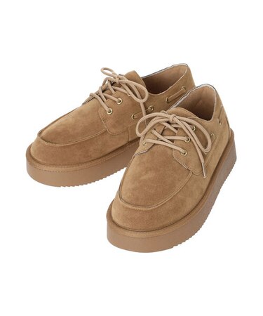 プラットフォームデッキシューズ