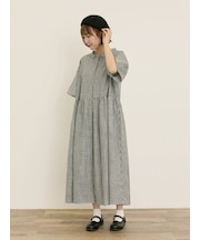 《新色追加》ちび襟シャツワンピース【WEB限定】