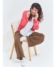 麻レーヨン柄アソートパンツ