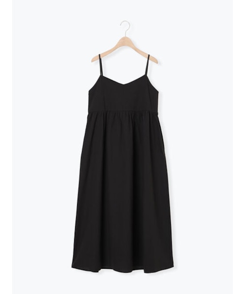 バックリボンキャミワンピース