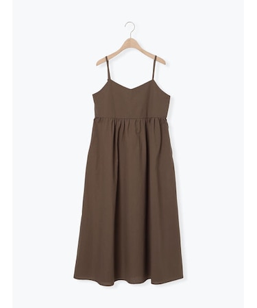 バックリボンキャミワンピース