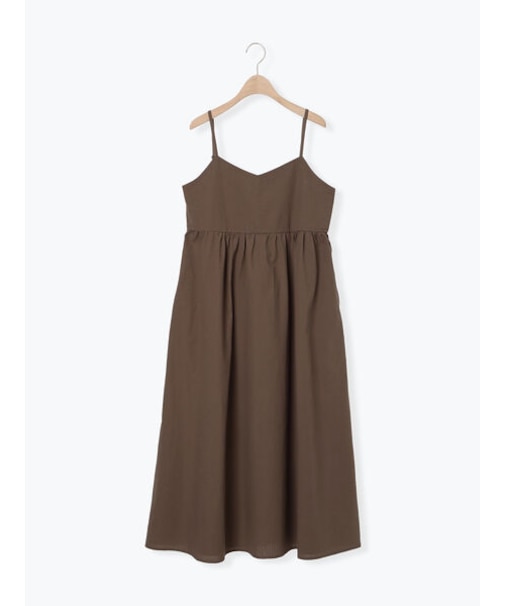 バックリボンキャミワンピース