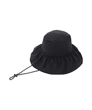 【遮熱/消臭効果】ギャザーブリムハット