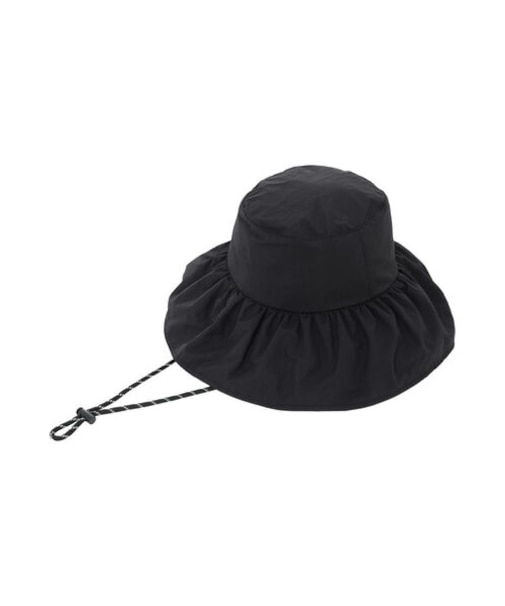 【遮熱/消臭効果】ギャザーブリムハット