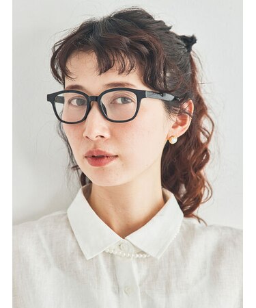 【UVカット】ウェリントン型サングラス