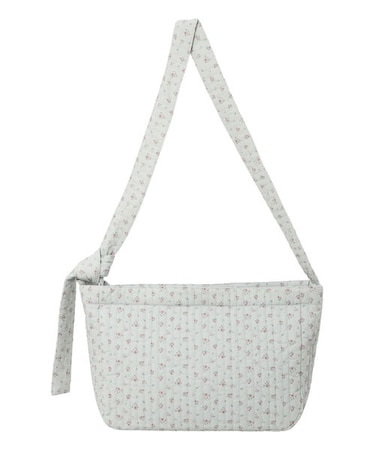 花柄キルティングショルダーバッグ