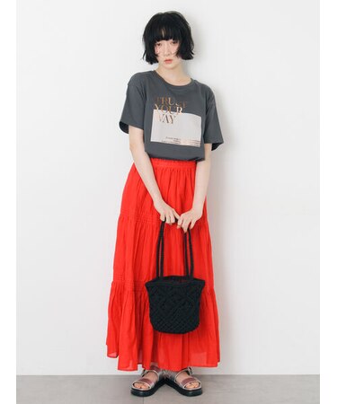 インドボイルギャザースカート