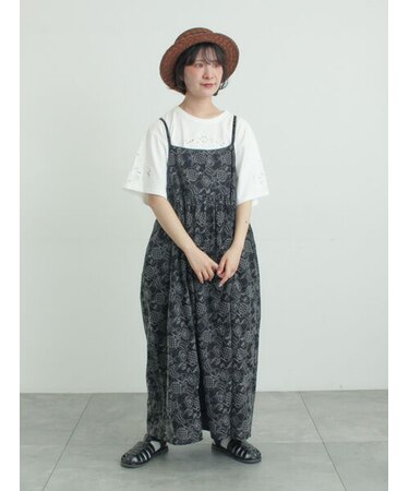 【メルヘン×Samansa Mos2】総刺繍ワンピース