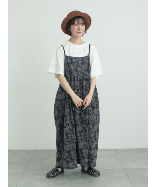 【メルヘン×Samansa Mos2】総刺繍ワンピース