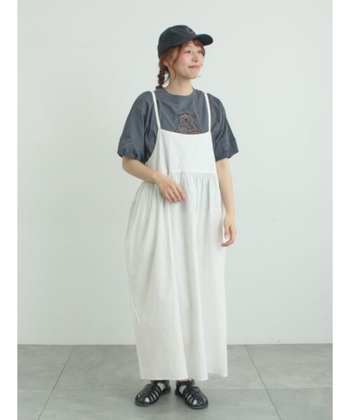 【メルヘン×Samansa Mos2】総刺繍ワンピース