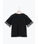 【接触冷感】袖オーガンジー切り替えTシャツ