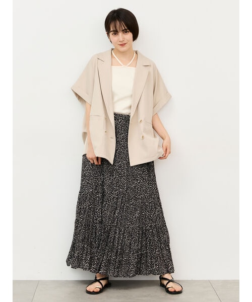 トリアセダブルクロス フリルジレ TO BE CHIC - *トゥービーシック