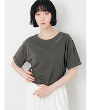 【接触冷感】アソートワンポイント刺繍Tシャツ