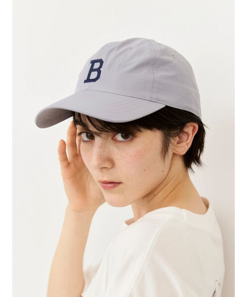 【消臭効果】BIGイニシャル刺繍キャップ