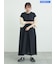 袖メッシュレースワンピース《WEB限定カラーあり》