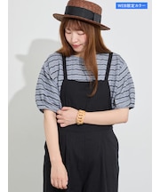 ボリューム袖カットソー《WEB限定カラーあり》