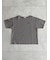 【接触冷感】ロゴ刺繍バックプリントTシャツ
