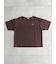 【接触冷感】ロゴ刺繍バックプリントTシャツ
