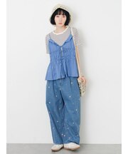 アソートシャーリング2wayキャミビスチェ