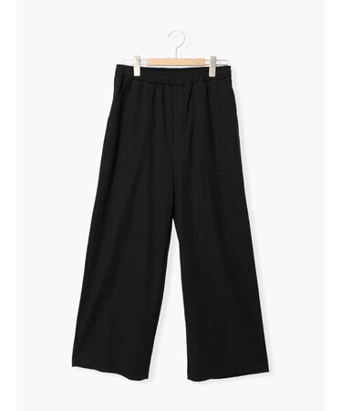 綿ナイロンカノコベイカーワイドパンツ