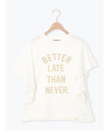 ◇フレアスリーブプリントTシャツ