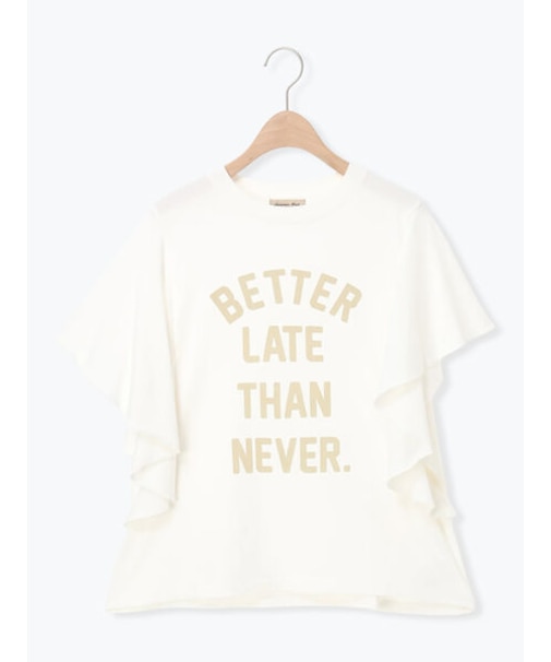 ◇フレアスリーブプリントTシャツ