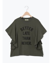 ◇フレアスリーブプリントTシャツ