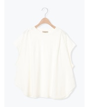 ◇タックフレンチスリーブプリントTシャツ