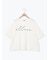 バイオ加工ロゴプリントワイドTシャツ