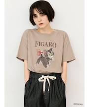 【Disney】ピノキオ/フィガロ刺繍Tシャツ