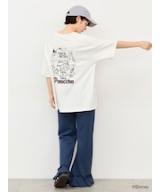 【Disney】ピノキオ/バックプリントTシャツ