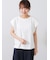 シルケット+ピグメント加工フレンチスリーブTシャツ