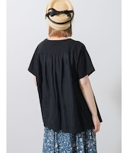 【接触冷感】バックスカラップレースTシャツ