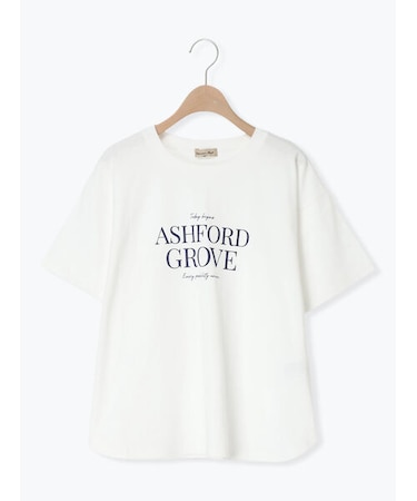 ◇【接触冷感】ロゴプリントTシャツ