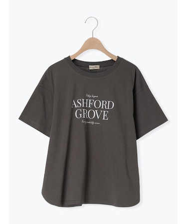 ◇【接触冷感】ロゴプリントTシャツ