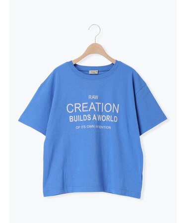 【接触冷感】刺繍ロゴTシャツ