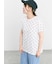 【オーガニックコットン】ドット柄Tシャツ