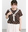 【オーガニックコットン】ドット柄Tシャツ