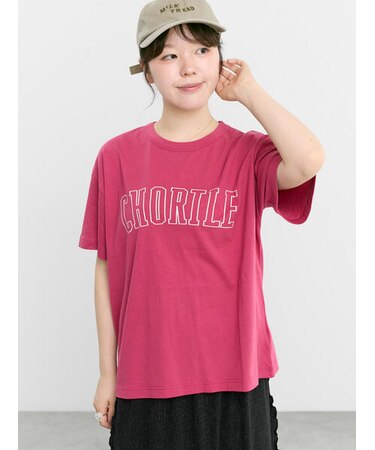 【オーガニックコットン】ロゴプリントTシャツ