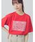 【接触冷感】パーツレース風プリントTシャツ