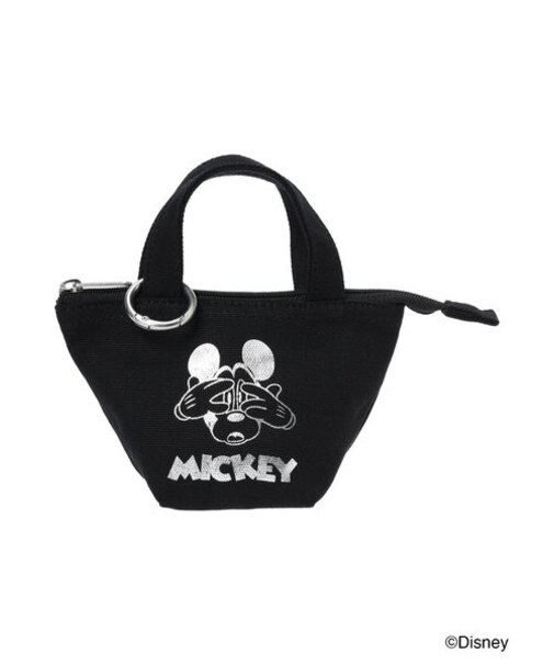 【Disney】ミッキーマウス/トートバッグキーホルダーC