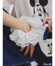 【Disney】ミッキーマウス/刺繍シュシュ