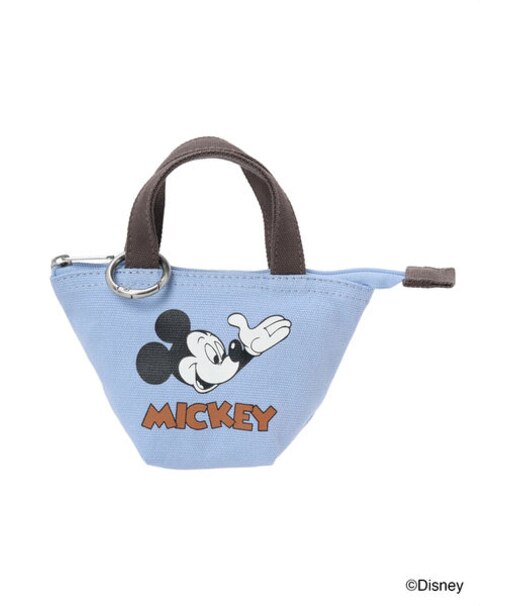 【Disney】ミッキーマウス/トートバッグキーホルダーA